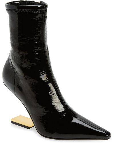 troye square toe bootie jeffrey campbell
