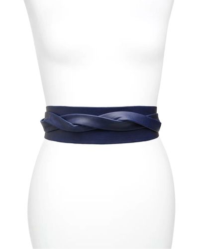 Ada Classic Wrap Belt - Blue