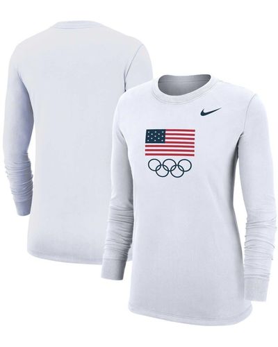 Nike Team Usa Olympics Core T-shirt At Nordstrom in Blue