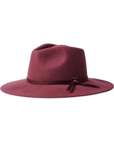 Brixton Joanna Packable Wool Hat - Red
