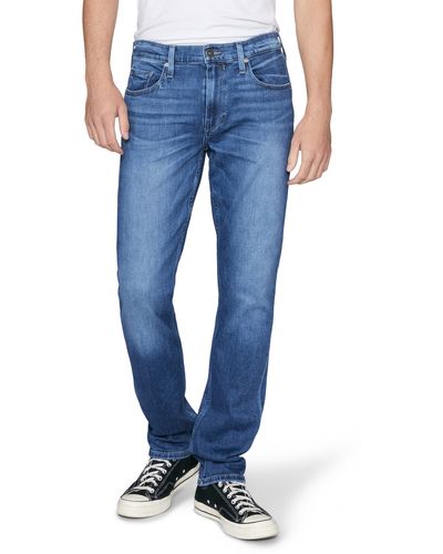 PAIGE Vintage Federal Slim Straight Leg Jeans - Blue