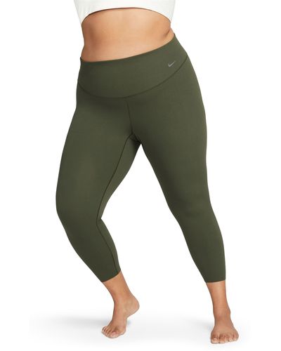 Nike Zenvy Gentle Support High Waist 7/8 leggings - Green