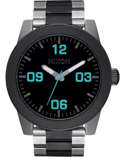 Nixon The Corporal Bracelet Watch - Black