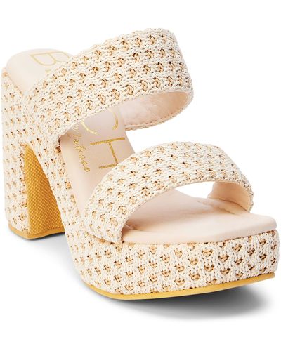 Matisse Gem Platform Sandal - Natural