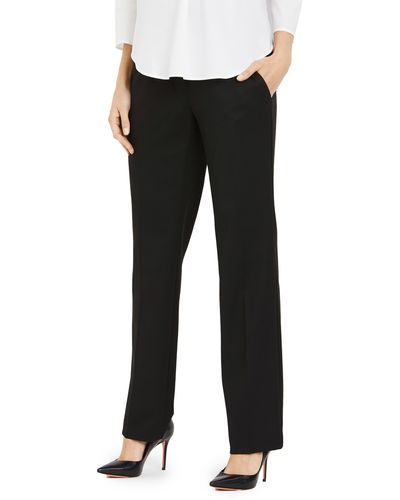 A Pea In The Pod Secret Fit Belly Stretch Straight Leg Pants - Black