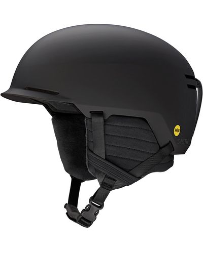 Smith Scout Round Contour Snow Helmet - Black