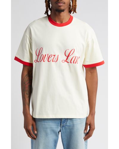 RENOWNED Lovers Lane Ringer T-shirt - Multicolor