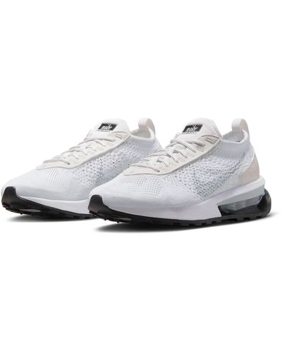 Nike Air Max Flyknit Racer Sneaker - White