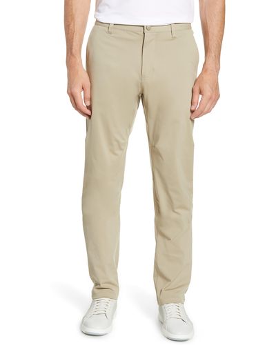 Rhone Commuter Straight Fit Pants - Natural