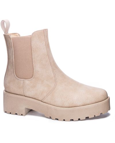 Dirty Laundry Maps Chelsea Boot - Natural