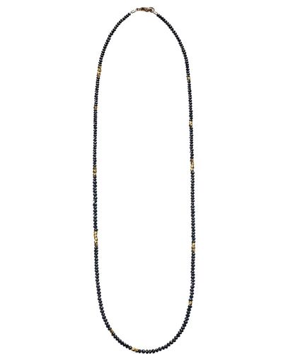 Sethi Couture Noir Diamond & Gold Bead Necklace At Nordstrom - Black