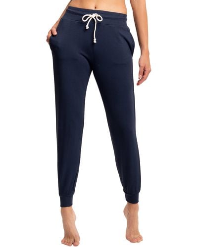 Threads For Thought Connie Fleece sweatpants - Blue