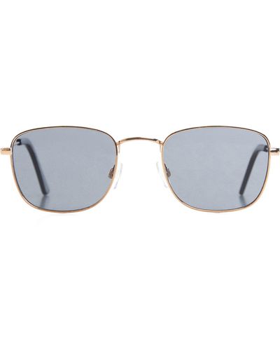 Mango Square Sunglasses - Blue