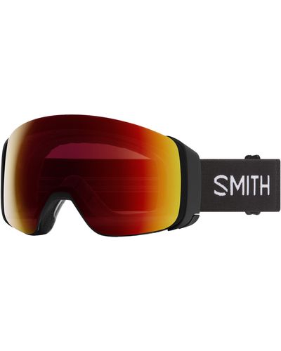 Smith 4d Magtm 155mm Special Fit Snow goggles - Red