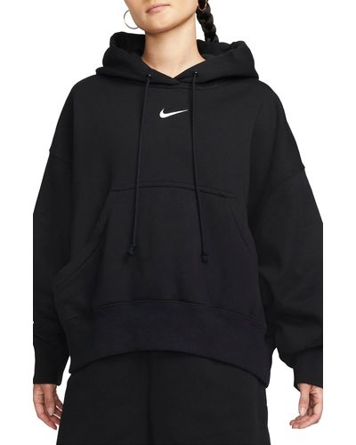 Nike Sportswear Phoenix Fleece Pullover Hoodie - Black