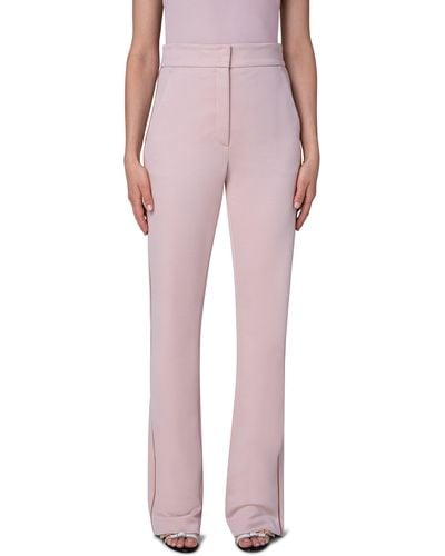 Akris Christoph Contrast Piped Pants - Pink