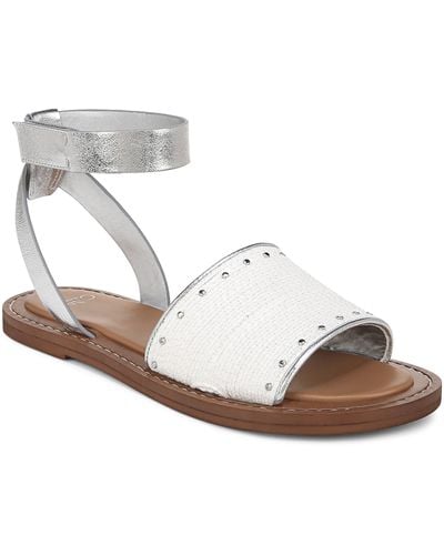 Sarto Rosa Ankle Strap Sandal - White
