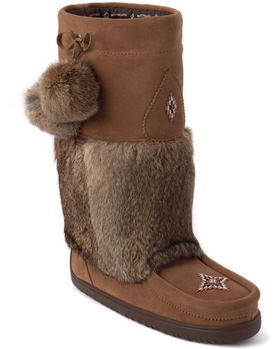 Manitobah Snowy Owl Waterproof Boot - Brown