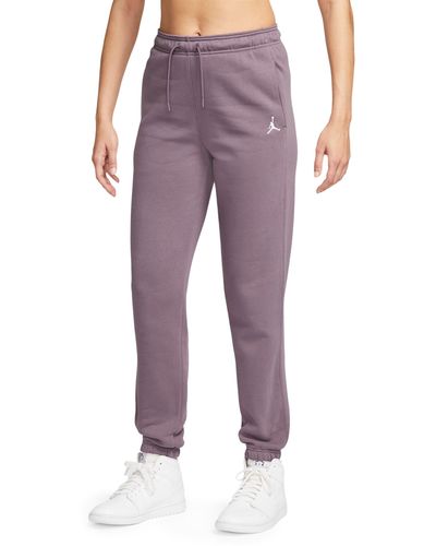 Nike Brooklyn Fleece Sweatpants - Purple