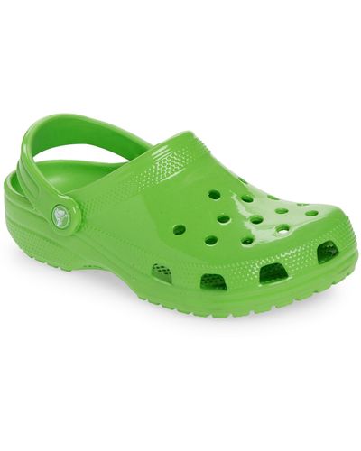Crocs™ Classic Neon Highlighter Clog - Green