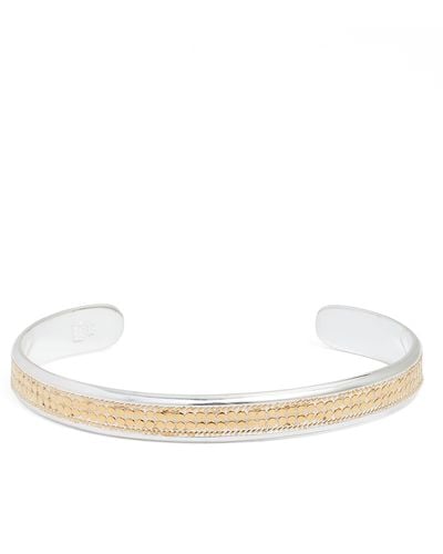 Anna Beck Wide Band Stacking Cuff Bracelet - White