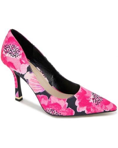 Kenneth Cole Romi Pointed Toe Pump - Pink
