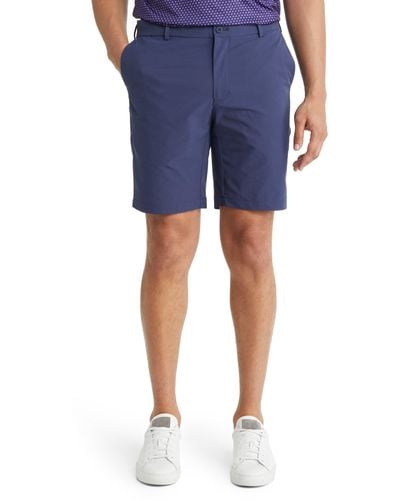 Peter Millar Crown Crafted Surge Performance Water Resistant Shorts - Blue