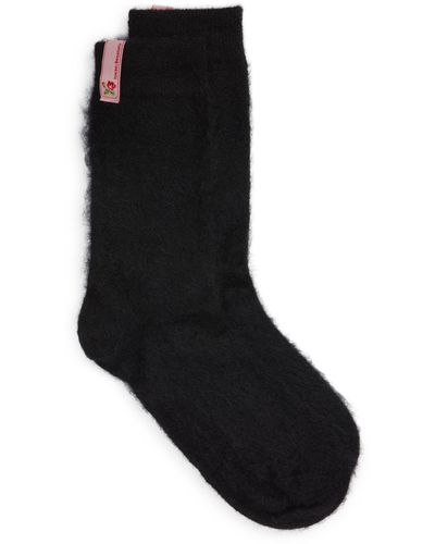 Socksss Fuzzy Socks - Black