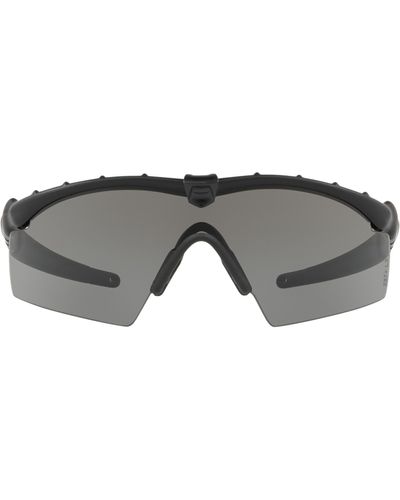 Oakley M Frame 2.0 Industrial Safety Shield Glasses - Gray