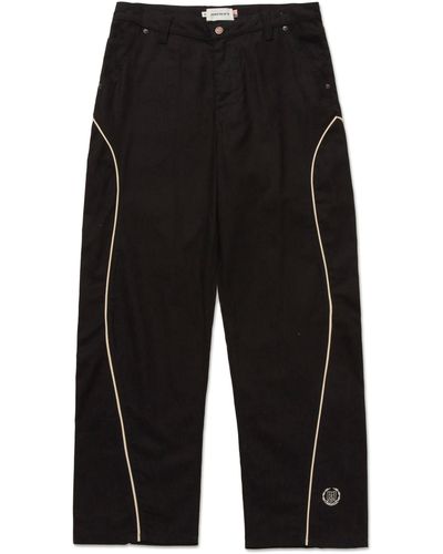 Honor The Gift Piped Canvas Pants - Black
