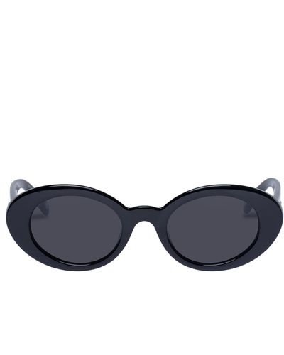 Le Specs Nouveau Trash Round Sunglasses - Blue