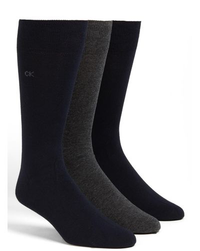 Calvin Klein Assorted 3-pack Socks - Black