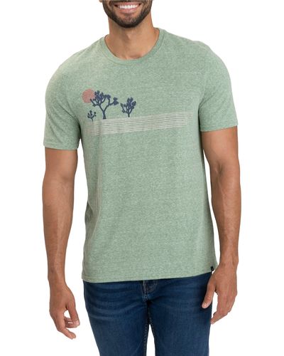 Threads For Thought Yucca Basin Triblend Graphic T-shirt - Green