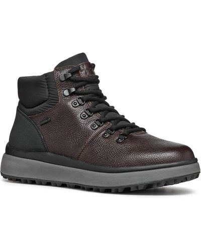 Geox Granito Grip Waterproof Sneaker - Black