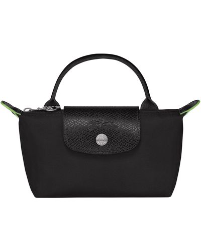 Longchamp Le Pliage Recycled Canvas Cosmetics Case - Black