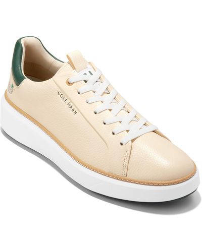Cole Haan Grandpro Topspin Golf Sneaker - Natural