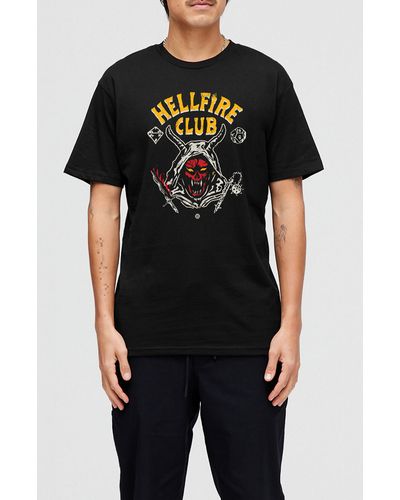 Stance Hellfire Club Cotton Graphic T-shirt - Black