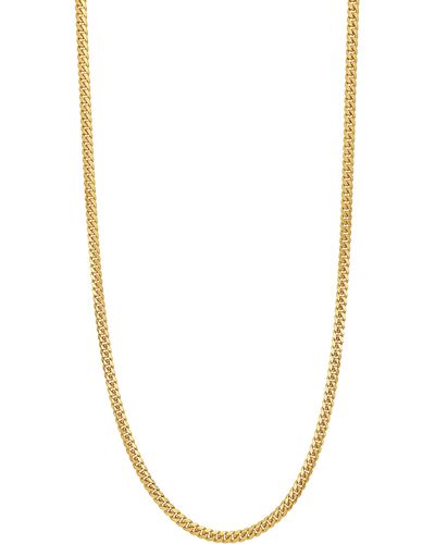 Bony Levy 14k Gold Curb Chain Necklace - Multicolor