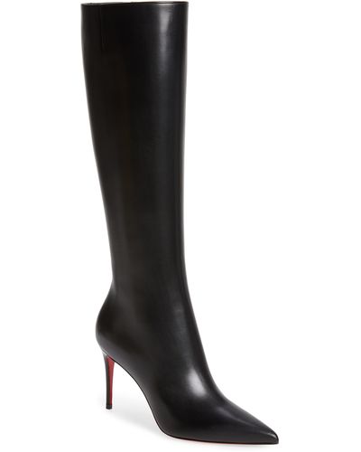 Christian Louboutin So Kate Pointed Toe Boot - Black