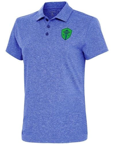 Antigua Seattle Sounders Fc Motivated Polo At Nordstrom - Blue