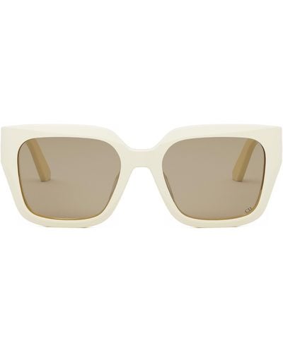 Dior 30montaigne S8u 54mm Square Sunglasses - Natural