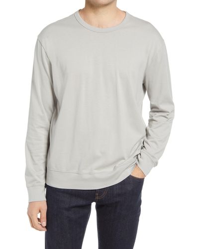 AG Jeans Arc Long Sleeve T-shirt - Gray