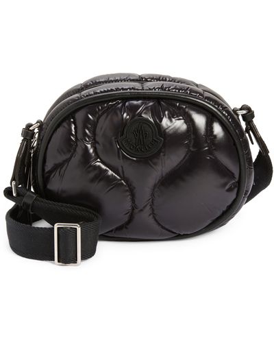 Moncler Delilah Quilted Nylon Crossbody Bag - Black