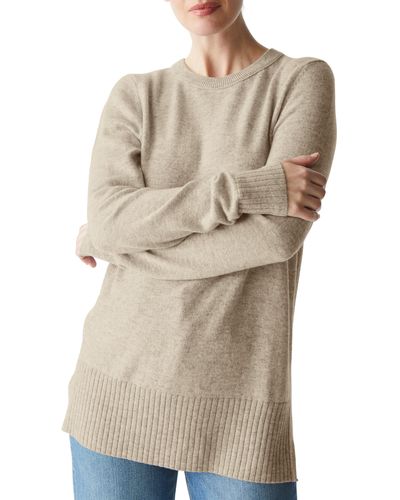 Michael Stars Willow Relaxed Wool & Cashmere Sweater - Natural