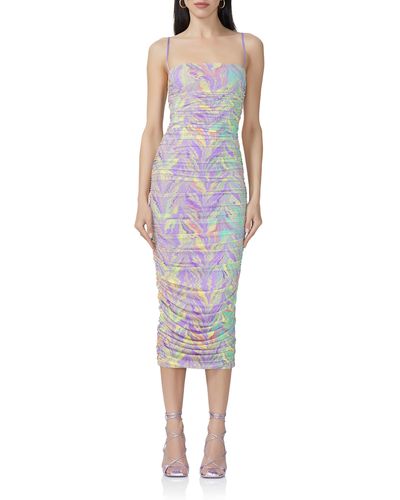 AFRM Hazel Print Sleeveless Midi Dress - Multicolor