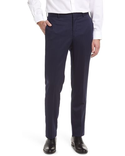 Nordstrom Tech-smart Wool Blend Pants - Blue
