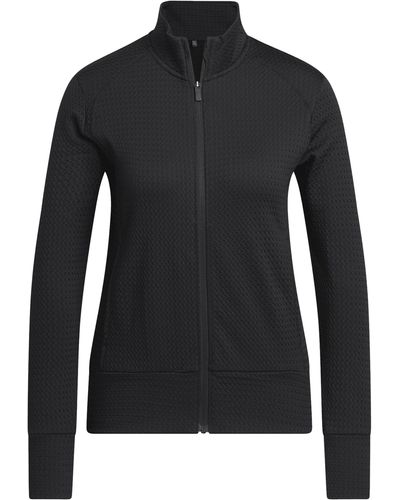 adidas Originals Ultimate365 Performance Textured Golf Jacket - Black