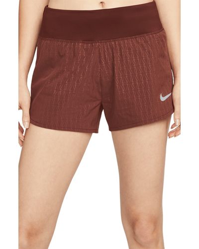 Nike Eclipse Running Shorts - Red