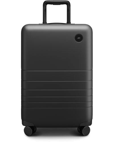 Monos 23-inch Carry-on Plus Spinner luggage - Black