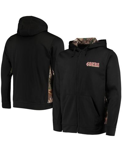 Men's Dunbrooke Black/Realtree Camo Cincinnati Bengals Decoy Tech Fleece  Full-Zip Hoodie